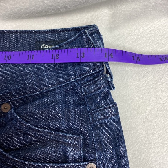 Citizens for Humanity Button stretch 251 high rise wide leg blue jeans size 25 - Picture 5 of 11